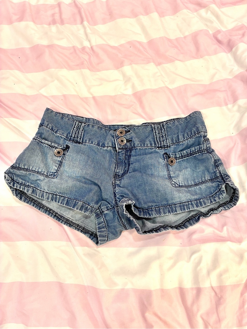 Rewash Blue "Denim" Shorts Size 1